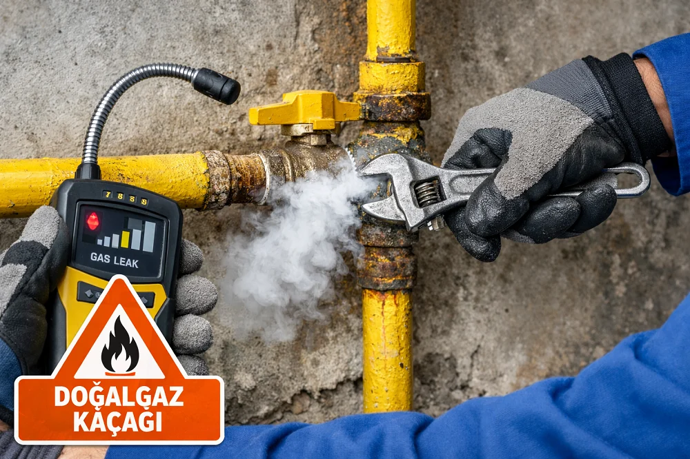 Kayseri Doğalgaz Kaçağı Tamiri